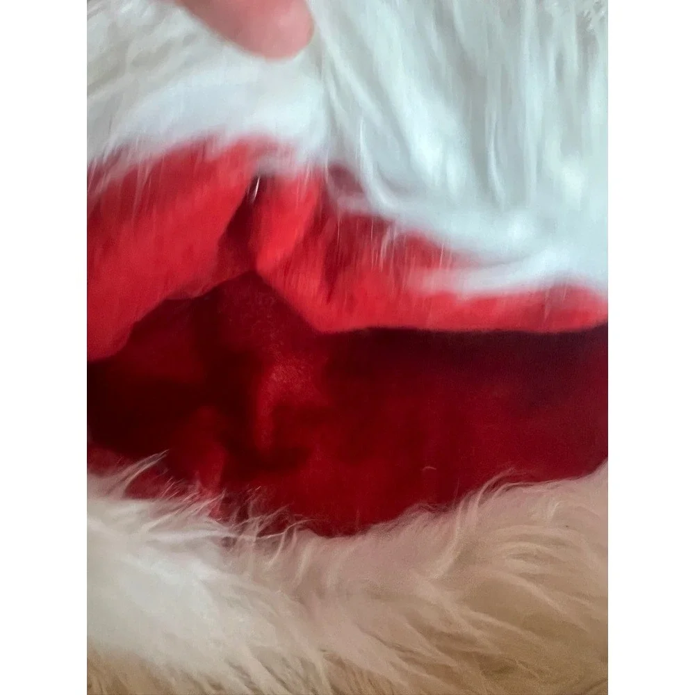 Christmas‎ Eve Santa Hat Lot Large Red Buffalo Plaid Leopard Stripe Fun Unique